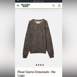 Dairy Boy Camouflage Sweatshirt